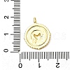 Brass Enamel Pendants KK-P303-09G-3