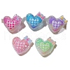 Gradient Color Resin Cabochones PW-WG5BEA4-01-3