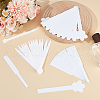 CRASPIRE 150Pcs 3 Styles Flower Round Perfume Paper Test Strips AJEW-CP0007-83-4