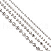 Craftdady 304 Stainless Steel Ball Chain Connectors & Ball Chains Kits DIY-CD0001-03-5
