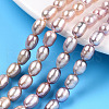 Natural Cultured Freshwater Pearl Beads Strands PEAR-N012-05R-1