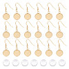 Unicraftale Blank Dome Dangle Earring Making Kit DIY-UN0005-22-1