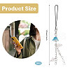 Globleland 4Pcs 4 Colors Jellyfish & Star Mobile Straps FIND-GL0001-90-2