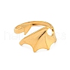 304 Stainless Steel Open Cuff Rings X-RJEW-G307-01C-2