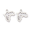 Non-Tarnish 304 Stainless Steel Pendants STAS-D007-03S-2