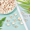 Olycraft 3 Bags Natural Wood Beads WOOD-OC0002-23-4