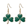 Alloy Enamel Dangle Earrings EJEW-JE06197-1