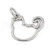 Brass Charms KK-S527-19P-1