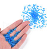 Transparent Glass Bugle Beads SEED-N005-001-C10-5