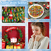 SUNNYCLUE 120Pcs 6 Colors Plastic Pendants FIND-SC0010-90B-5