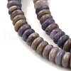 Natural Lepidolite/Purple Mica Stone Beads Strands G-K343-C03-03-3