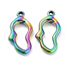 304 Stainless Steel Pendants STAS-I202-23RC-1