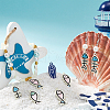 SUNNYCLUE 24Pcs 4 Colors Alloy Enamel Pendants FIND-SC0012-04-4