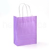 Pure Color Kraft Paper Bags AJEW-G020-C-09-1