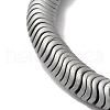 Electroplated Synthetic Non-Magnetic Synthetic Hematite Beads Strands G-I364-N01-P01-3