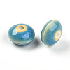Handmade Porcelain Beads PORC-Q174-12x7mm-3-01-2