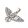 201 Stainless Steel Pendants STAS-V013-09P-2