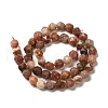 Natural Plum Blossom Jasper Beads Strands G-K382-B04-02-3