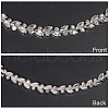 Iron Rhinestone Cup Chains FIND-WH0139-358-4
