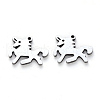 Tarnish Resistant 304 Stainless Steel Charms STAS-N092-94-2