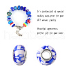 27Pcs 27 Style Acrylic & Resin & Polymer Clay Rhinestone European Beads FPDL-S015-05D-2