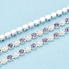 Iron Rhinestone Cup Chains CH-N005-02E-1