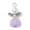 Acrylic Alloy Pendants PALLOY-JF03798-3