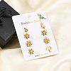 304 Stainless Steel Stud Earring Kits EJEW-H142-02G-1