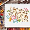 Large Plastic Reusable Drawing Painting Stencils Templates DIY-WH0202-226-6