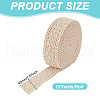 12 Yards Cotton Rhombus Lace Ribbons DIY-WH0580-03-2
