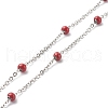 304 Stainless Steel Cable Chain Necklaces AJEW-EH00377-05-4