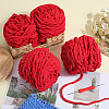 SOFPLATE 4 Rolls Soft Crocheting Yarn OCOR-SP0001-01F-4