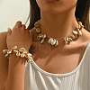 Bohemian Shell Bracelets & Earrings Sets for Women ZW8417-4