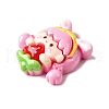 Cute Opauqe Resin Cabochon CRES-I040-01A-2