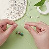 100Pcs 10 Styles Brass Bead Caps KK-CJ0002-07-3
