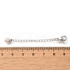 Brass End with Chain KK-C085-13P-3