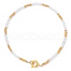 Natural Rose Quartz Beaded Bracelets PW-WG6221C-01-1