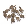 Tibetan Style Pendants TIBEP-LF10465YKG-AB-LF-2