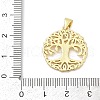 Brass Pendants KK-D317-114G-3