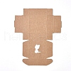 Foldable Kraft Paper Gift Boxes CON-WH0069-75E-2