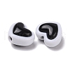 Two-tone Acrylic Beads OACR-U003-06-2