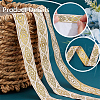   7.5 Yards Flat Ethnic Style Polyester Elastic Band OCOR-PH0004-34A-4