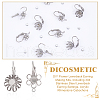 DICOSMETIC DIY Flower Leverback Earring Making Kits DIY-DC0001-48-4