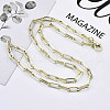 Brass Paperclip Chains MAK-S072-14A-14KC-4