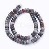 Natural Bloodstone Beads Strands G-F520-07-2