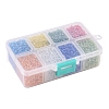 8/0 Round Glass Seed Beads SEED-JP0007-17-3mm-2