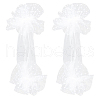 Polyester Lace Fabric with Plastic Arm Sleeves AJEW-WH20009-45-7