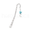 4Pcs Alloy Hook Bookmarks AJEW-JK00380-4