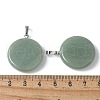 Natural Green Aventurine Pendants G-A259-04P-01-3
