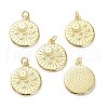 Brass Pendants KK-L206-018G-1